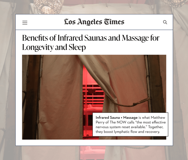 Los Angeles Times - Infrared Sauna Feature 