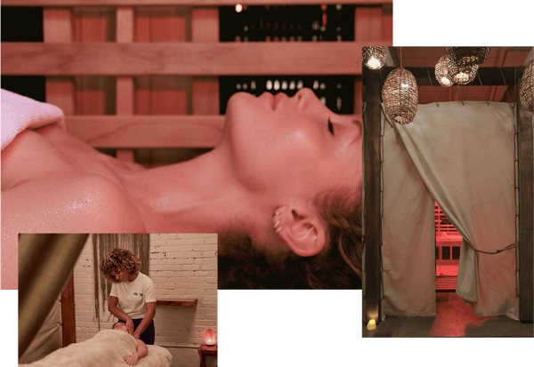 Pre-Massage Sauna